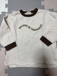 RELA 7分丈Tシャツ　つぶつぶ