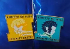 鬼滅の刃　無限城編　キャラクターモチーフ　ピンズ　善逸　獪岳