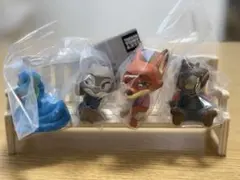 全4種コンプリート‼️　肩ズンFig ズートピア2
