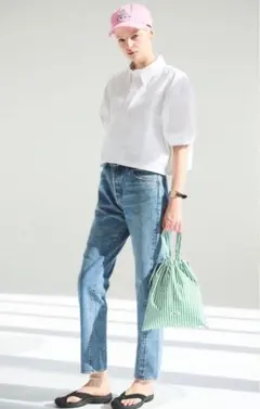 oblada bostonシャツ cinch 半袖シャツ ホワイトのサムネイル