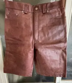 本革ショートパンツ サイズ34