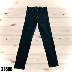 SOMETHING サムシング ダークブルー ストレートデニム 3358