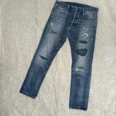 【希少】ラルフローレン サプライ デニム パッチワーク デニム パンツ