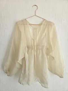 しまむら バルーンブラウス