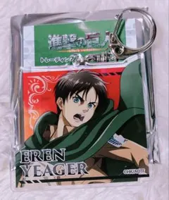 新品 進撃の巨人 エレン トレーディング アクリルキーホルダー