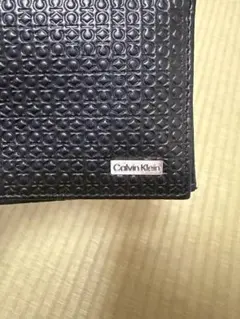 Calvin Klein 長財布 ブラック ロゴ型押しのサムネイル