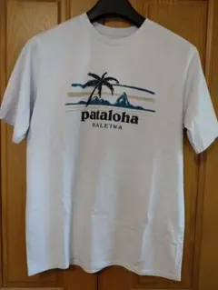 パタゴニア　patagonia　パタロハ　Men's　Tシャツ　白　S