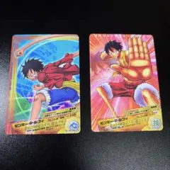 ワンピース ARカードダス ルフィ　2枚セット