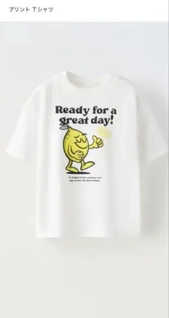 ZARA キッズ Tシャツ 110cm レモン柄のサムネイル