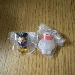 ディズニーキャラクターめじるしアクセサリーWinter ミッキー　ベイマックス