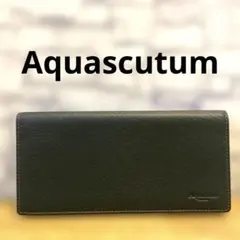 【未使用】アクアスキュータム 長財布 札入れ Aquascutumのサムネイル