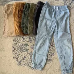 H&M ジョガーパンツ セット 4本9-10A 140cm