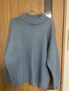 FREAK'S STORE ハイネックセーター M ライトブルー