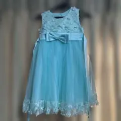 ミントグリーン フォーマルドレス　110cm−120cm