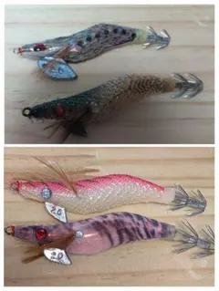エギ 餌木 4本セットのサムネイル