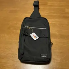 【新品】 PORTER スモーキー スリングショルダーバッグ ブラック ポーター