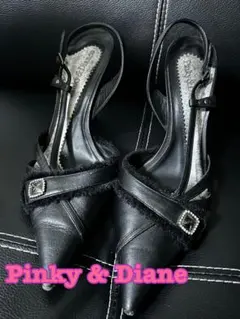 Pinky & Diane ブラックハイヒール