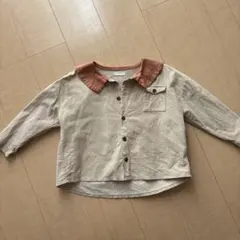 ベージュ 長袖シャツ 120サイズ