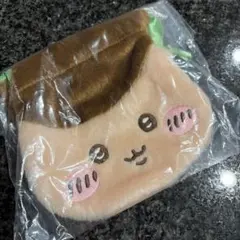 ちいかわおかお巾着　【くりまんじゅう】