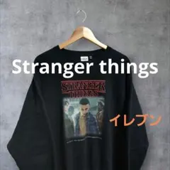 ジーユー　ヘビーウェイトスウェットプルオーバー　Stranger Things