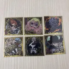 ワンピース 大海賊ウエハースシール6点セット