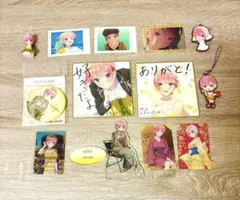 【まとめ売り】五等分の花嫁 中野一花 13点セット 映画特典色紙 アクスタ