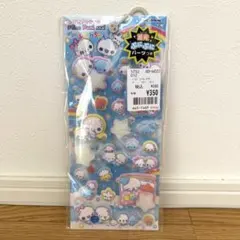 正規品　ぷくぷくあわわちゃん　ピカプニシール 畜光シール　ぷっくりシール
