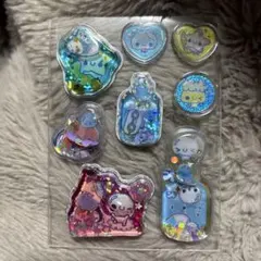 あわわちゃんウォーターシールおはじきシールおすそ分け