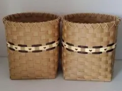 エコクラフト　ごみ箱2個セット