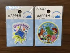 【 トイストーリー 】 シールワッペン 2枚セット