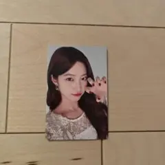 ルセラフィム　Kazuha サイン入りポートレートカード