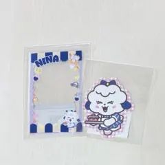 NiziU ニナ オンラインくじ スリーブ ステッカー 2点セット NIZOO