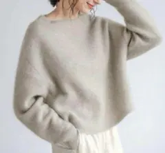 ゆー♡様apart by lowrys ラクーンニット