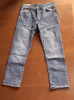 H&M ストレートデニムパンツ ブルー