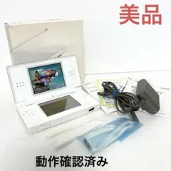 【美品】Nintendo DS lite 本体　ホワイト　アダプター付き