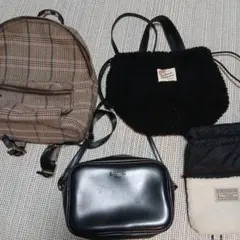 Samantha Thavasa チェック柄リュック