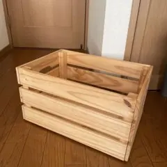 イケア クナッグリグ 木製ボックス 収納ボックス アウトドア