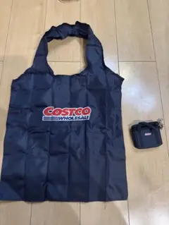 新品　コストコ　ネイビー　エコバッグ