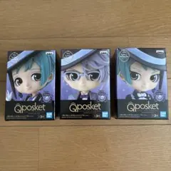 Qposket Twisted Wonderland フィギュア A B C