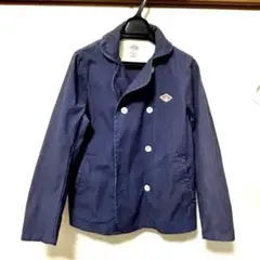 DANTON ネイビー ダブルジャケット 34