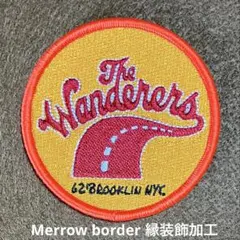 B099 米国 62’ NYワンダラーズ　刺繍ワッペン　アイロン