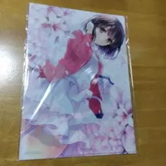 5573 冴えカノ✕ローソン 加藤恵 　Ａ−４クリアファイル