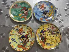 東京ディズニーランド 15周年記念 プレート 4枚セット