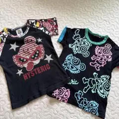 HYSTERIC MINI ヒスミニTシャツ 2枚セット90