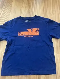 UNIQLO キッズ ポケモン Tシャツ リザードン ネイビー120cm