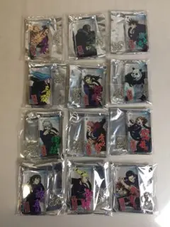 呪術廻戦 領域展開スクエア トレーディン グ アクリル ドミノ 全12種セット