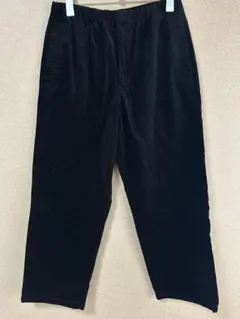 ユニクロu コーデュロイ　ユーティリティーパンツ ブラック　25aw