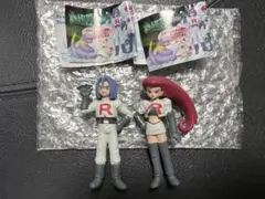 ポケモン　リアルフィギュア　ガチャ　ムサシ　コジロウ