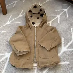 リバーシブルフード付きジャケット