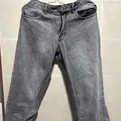 グレー デニムパンツ Lサイズ